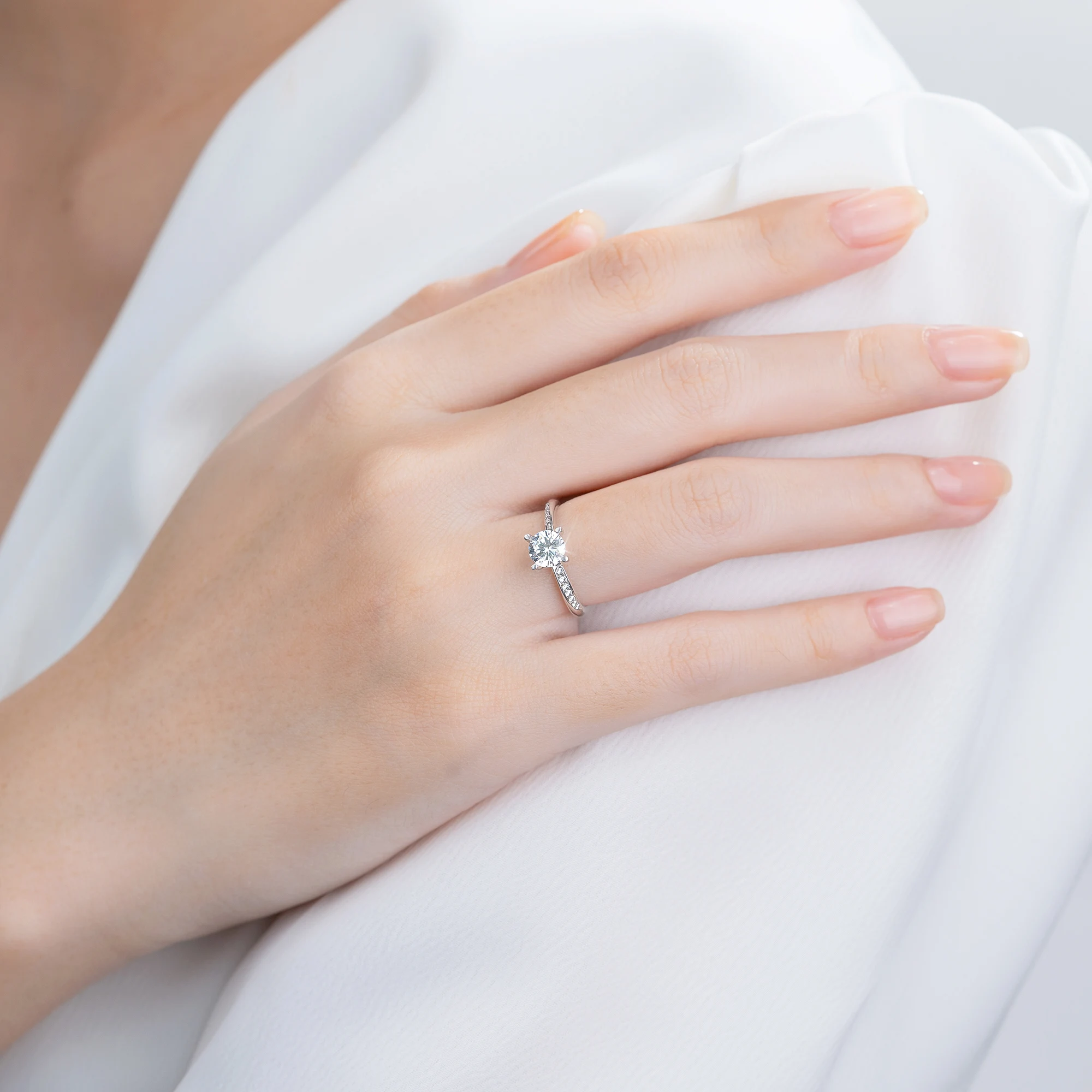 Nhẫn đính hôn kim cương Trellis Phoebe NCH1416 6